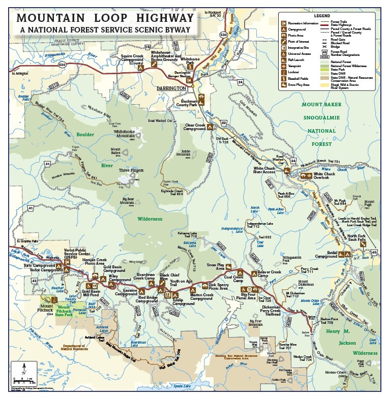 Pateando las montañas del noroeste del Estado de Washington - Blogs de USA - Pateando Mountain Loop Hwy el 19 y 20/07/2022 (2)