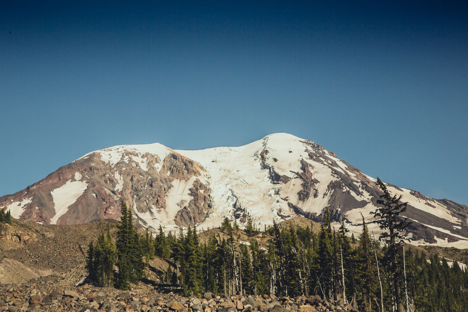 Hiking the Pacific Crest Trail around Mount Adams on the Gifford