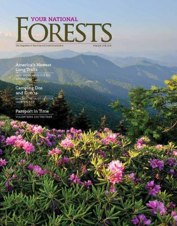 Your National Forests Magazine Summer/Fall 2016 Cover