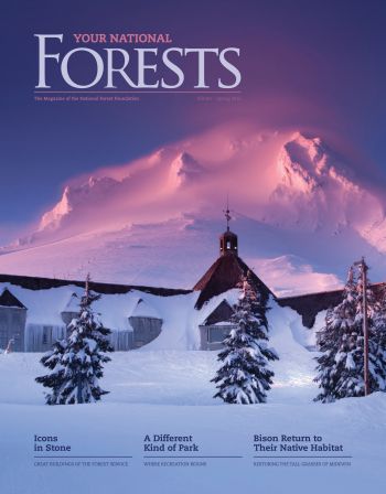 Your National Forests Magazine Winter/Spring 2016 Cover