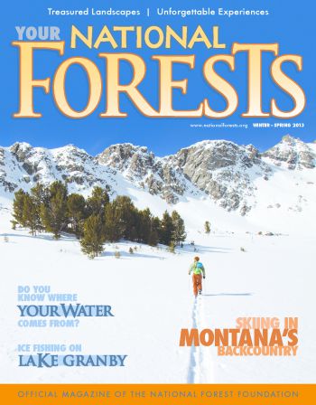 Your National Forests Magazine Winter/Spring 2013 Cover